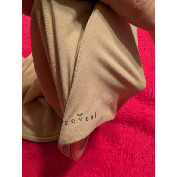 Reveal Fituitive Plunge Bra 38G Nude Beige Unlined Underwire Full Coverage - Picture 4 of 8